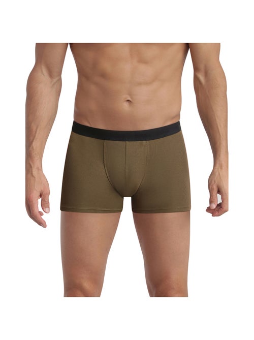 Boxer homme en coton modal côtelé Elegant - Kiabi