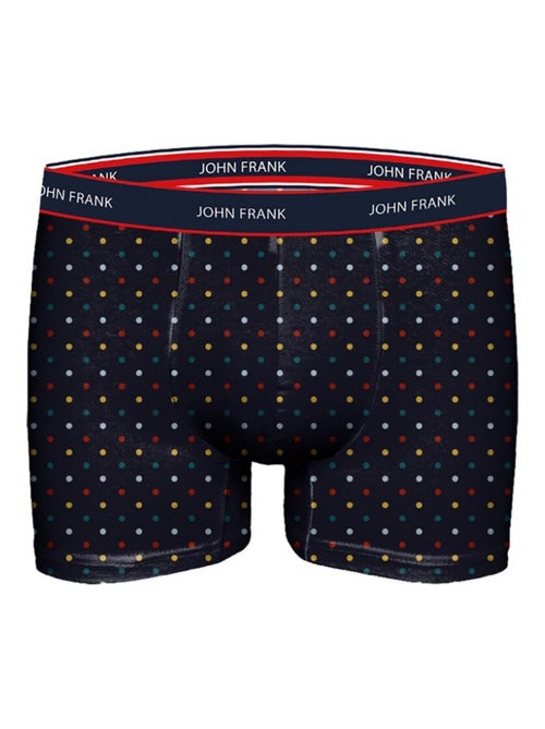 Boxer Homme JOHN FRANK  - Pack de 3 - Kiabi