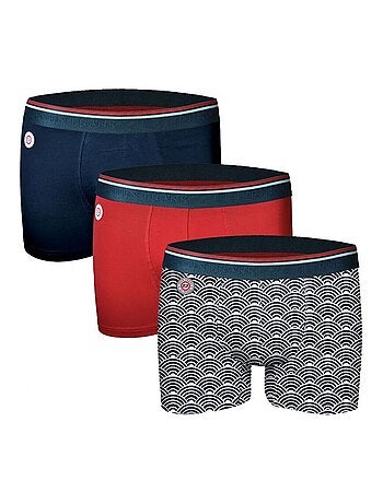 Boxer Homme JOHN FRANK - Pack de 3