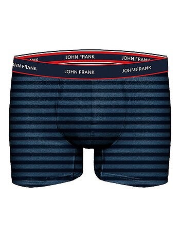 Boxer Homme JOHN FRANK - Pack de 3