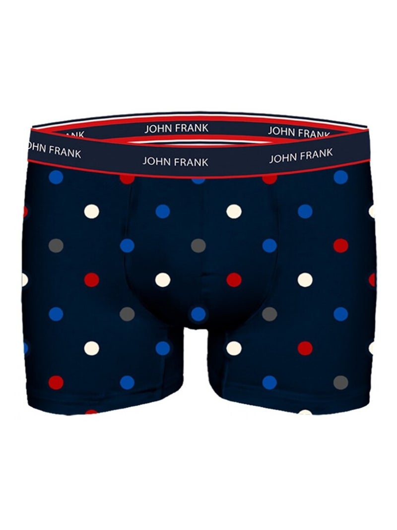 Boxer Homme JOHN FRANK  - Pack de 3 Multicolore - Kiabi