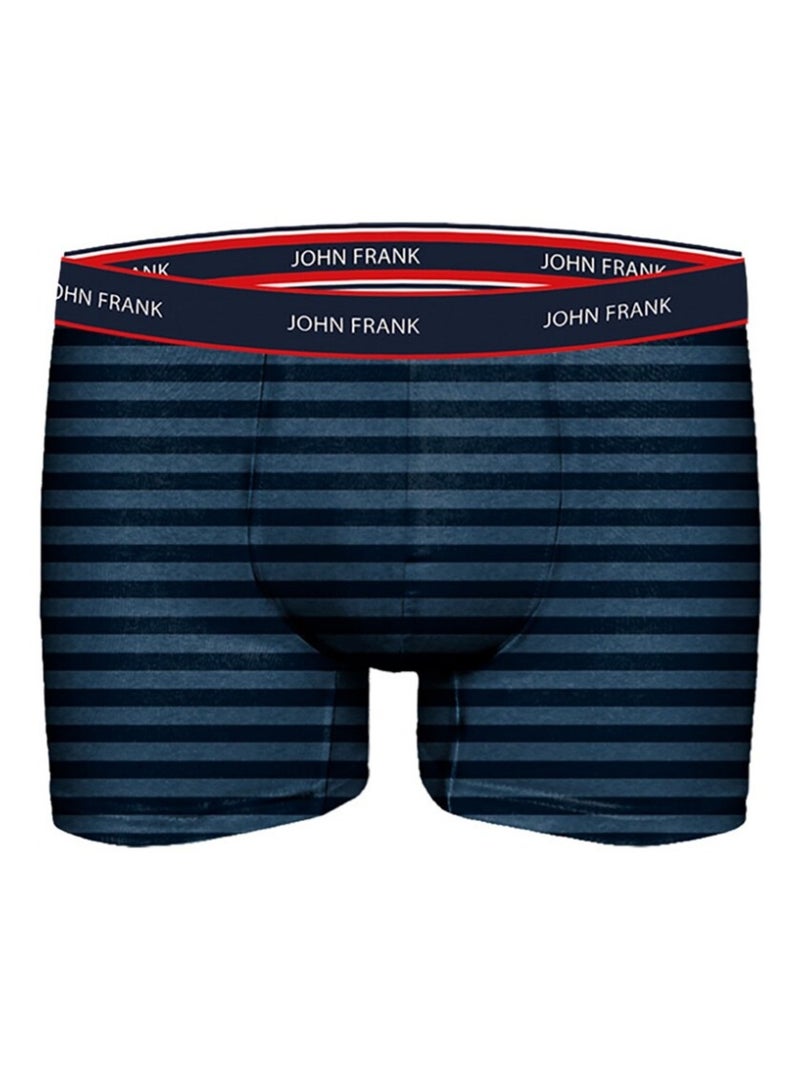 Boxer Homme JOHN FRANK  - Pack de 3 Multicolore - Kiabi