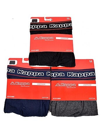 Boxer homme KAPPA - Pack de 3