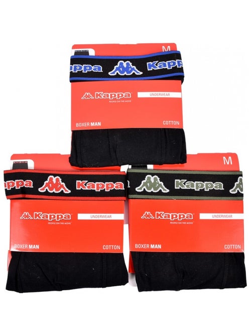 Boxer homme KAPPA - Pack de 3 - Kiabi