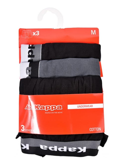 Boxer homme KAPPA - Pack de 3 - Kiabi