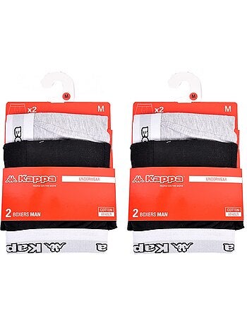 Boxer homme KAPPA - Pack de 4