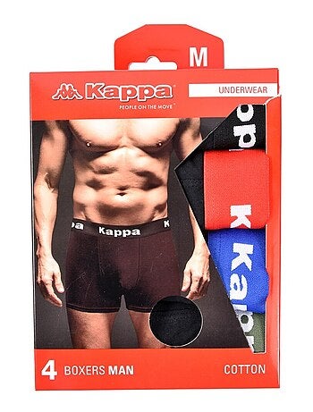 Boxer homme KAPPA - Pack de 4