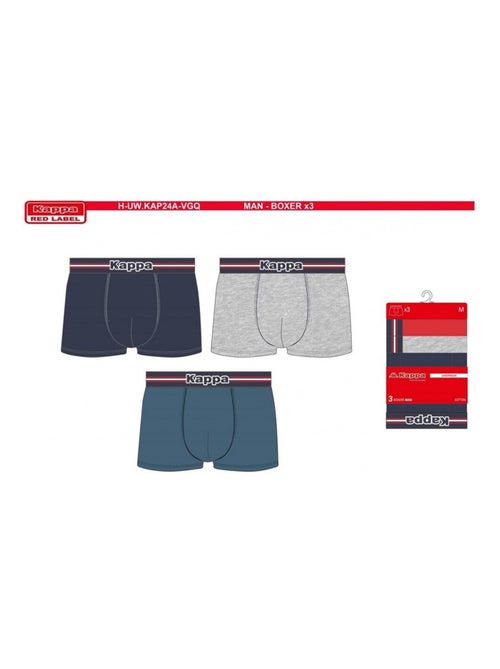 Boxer homme KAPPA - Pack de 6 - Kiabi