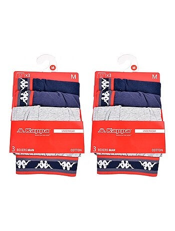 Boxer homme KAPPA - Pack de 6