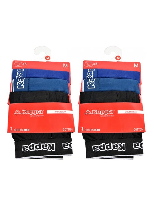 Boxer homme KAPPA - Pack de 6 - Kiabi