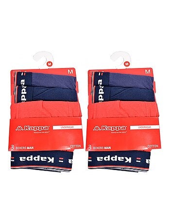 Boxer homme KAPPA - Pack de 6