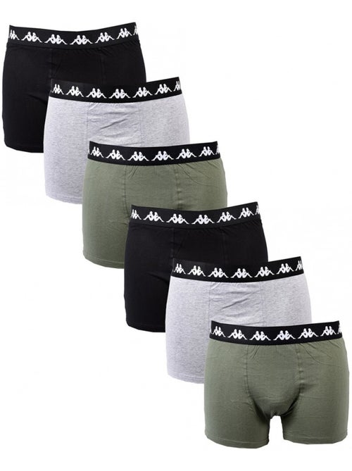Boxer homme KAPPA - Pack de 6 - Kiabi