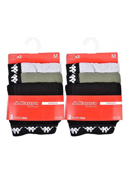Boxer homme KAPPA - Pack de 6 - Kiabi
