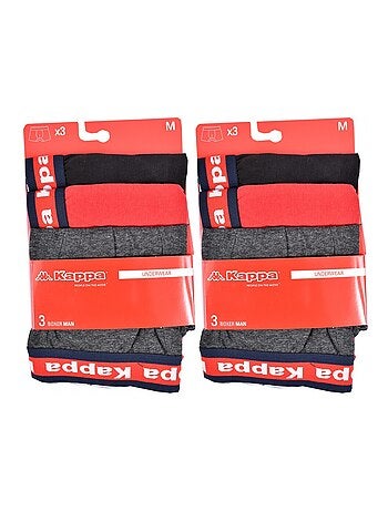 Boxer homme KAPPA - Pack de 6