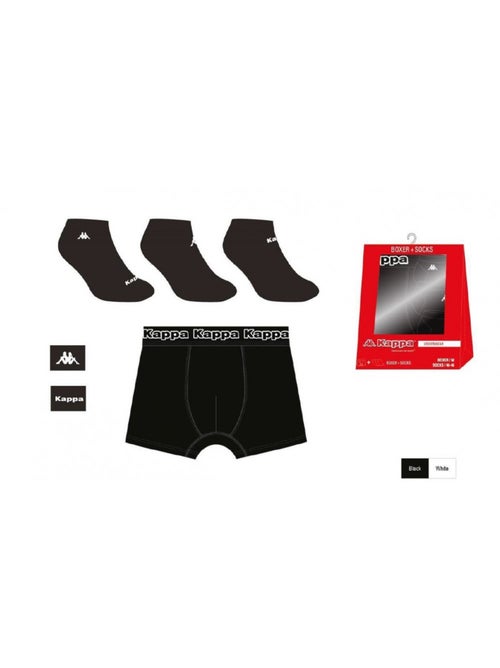 Boxer homme KAPPA Lot de 3 PACK CADEAUX - Pack de 3 - Kiabi