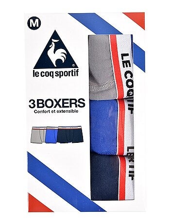 Boxer Homme LE COQ SPORTIF - Pack de 3