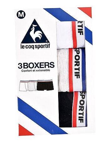 Boxer Homme LE COQ SPORTIF - Pack de 3