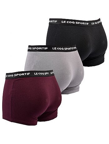 Boxer Homme LE COQ SPORTIF - Pack de 3