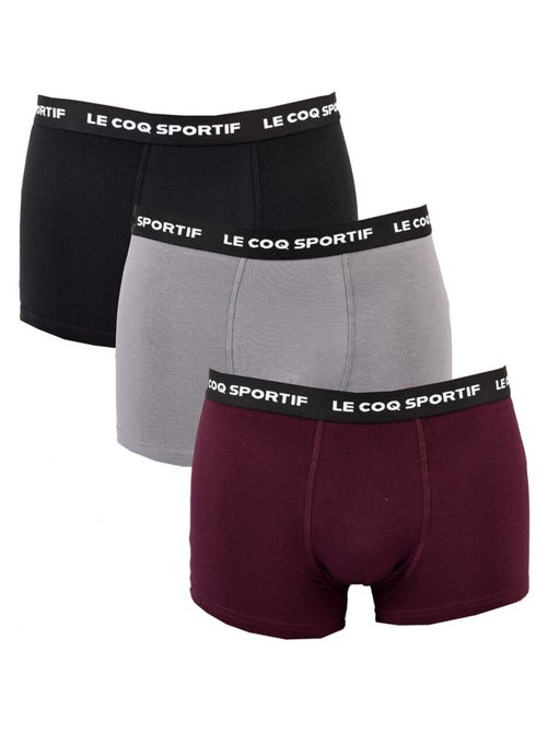 Boxer Homme LE COQ SPORTIF - Pack de 3 - Kiabi