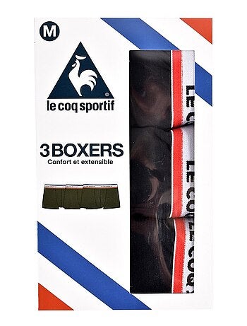 Boxer Homme LE COQ SPORTIF - Pack de 3