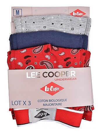 Boxer homme LEE COOPER - Pack de de