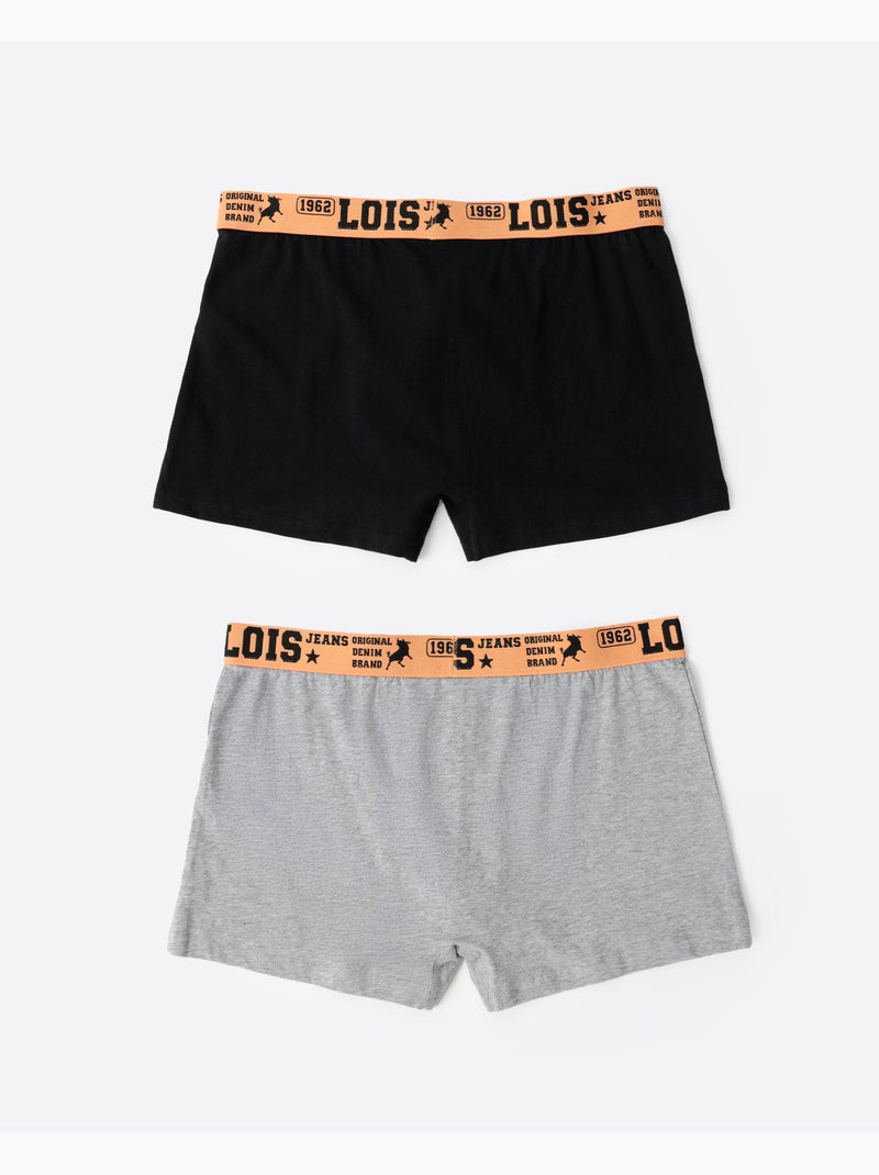Boxer homme LOIS Den1962 (boîte de 2 unités) Multicolore - Kiabi
