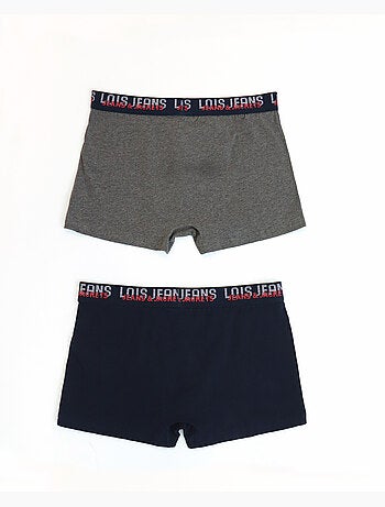 Boxer homme LOIS en jean et veste (boîte de 2 unités)