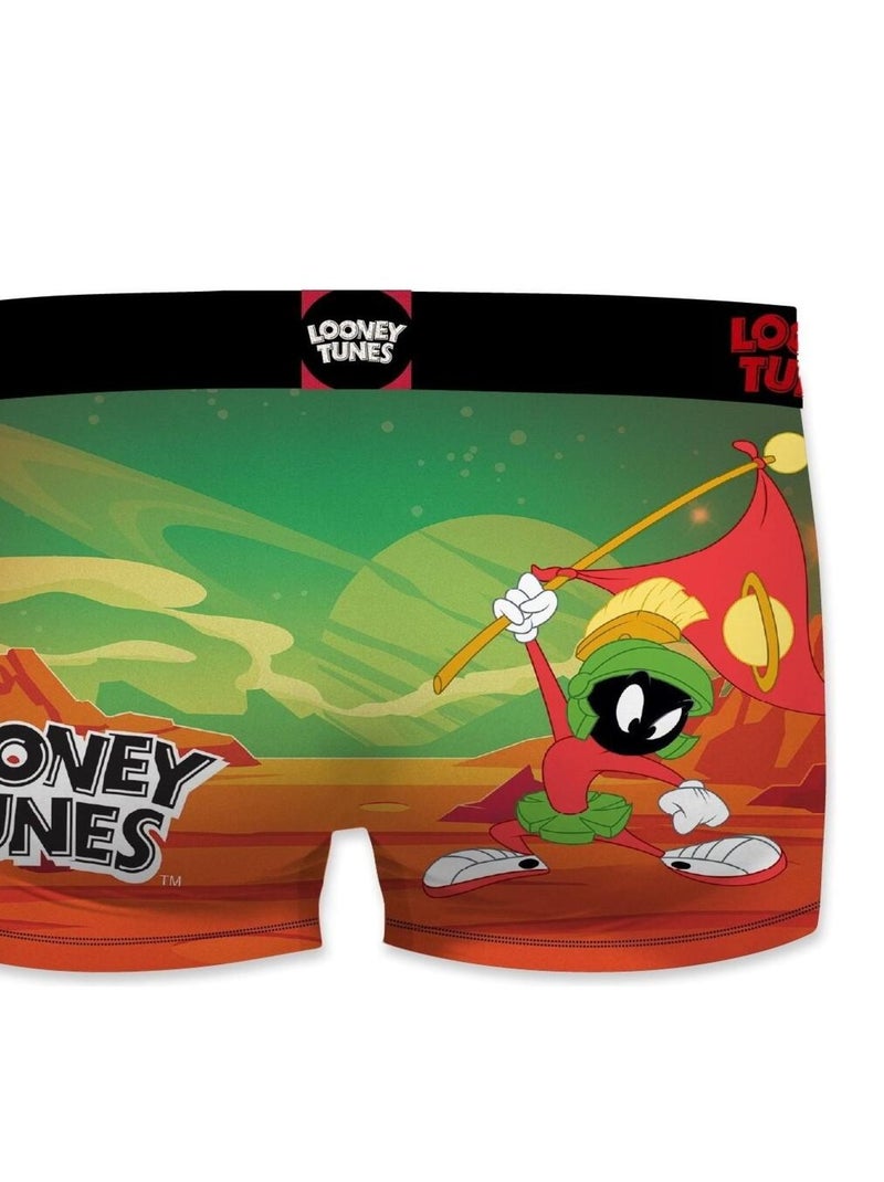 Boxer homme Looney Tunes Marvin Le Martien Freegun Vert - Kiabi