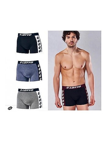Boxer homme LOTTO - Pack de 3