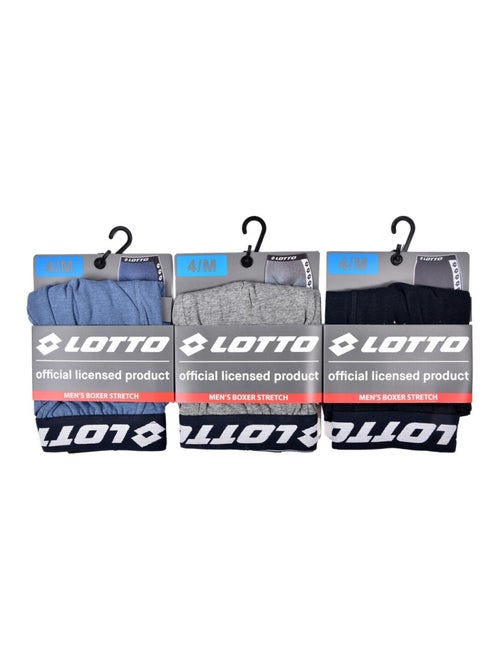 Boxer homme LOTTO - Pack de 3 - Kiabi