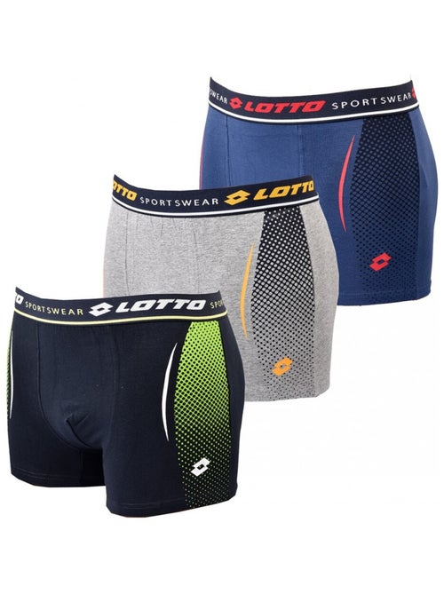 Boxer homme LOTTO - Pack de 3 - Kiabi