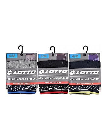 Boxer homme LOTTO - Pack de 3