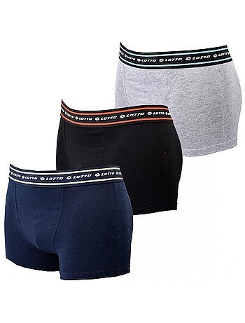 Boxer homme LOTTO - Pack de 3