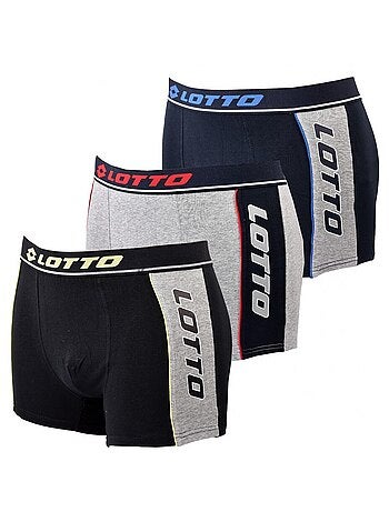 Boxer homme LOTTO - Pack de 3