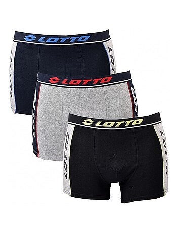Boxer homme LOTTO - Pack de 3