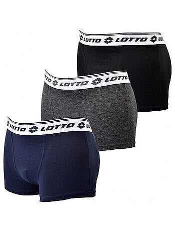 Boxer homme LOTTO - Pack de 3