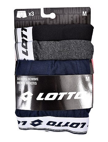 Boxer homme LOTTO - Pack de 3