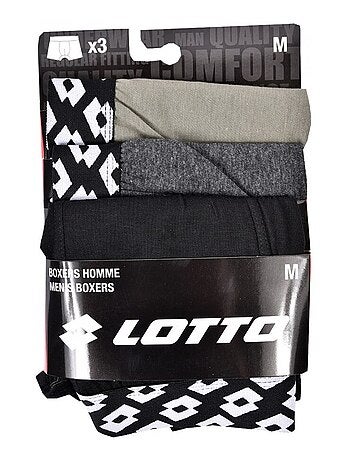 Boxer homme LOTTO - Pack de 3