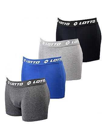 Boxer homme LOTTO - Pack de 4
