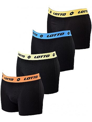 Boxer homme LOTTO - Pack de 4