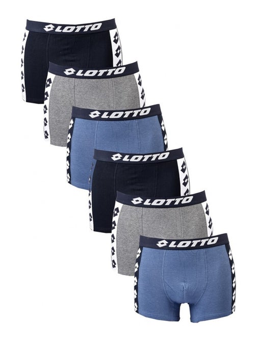 Boxer homme LOTTO - Pack de 6 - Kiabi