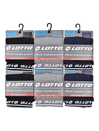 Boxer homme LOTTO - Pack de 6