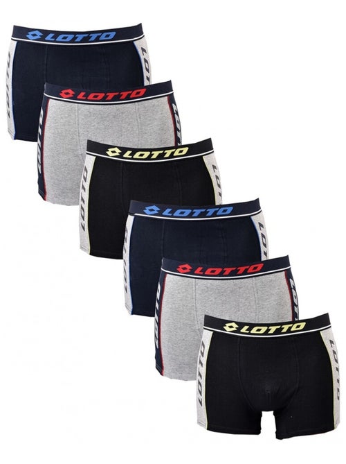 Boxer homme LOTTO - Pack de 6 - Kiabi