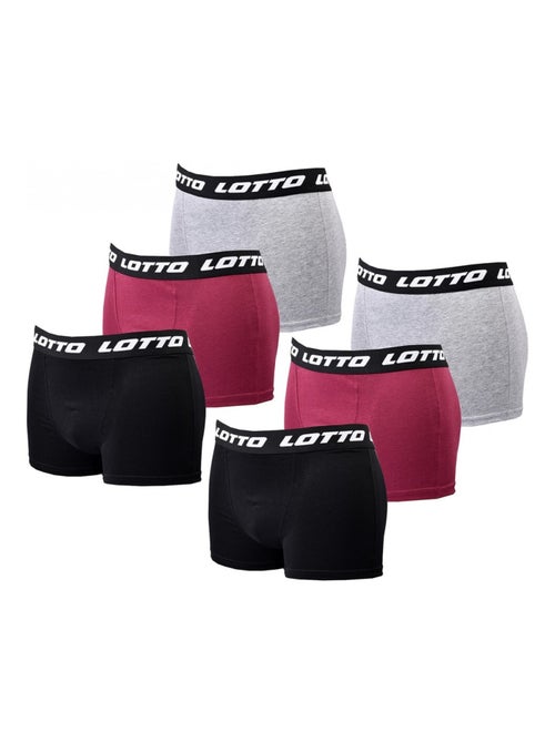 Boxer homme LOTTO - Pack de 6 - Kiabi