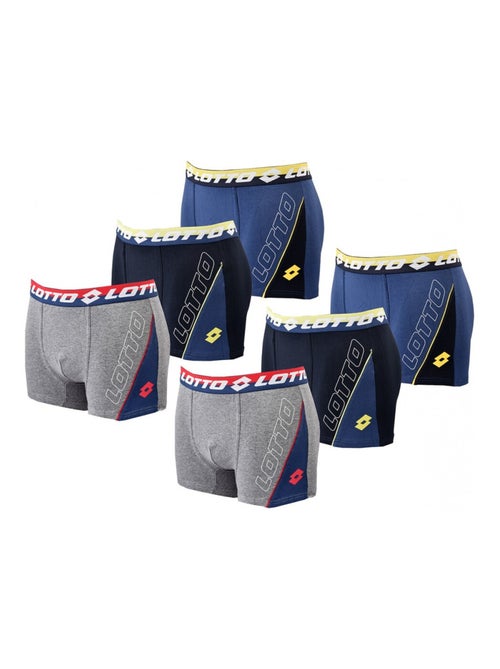 Boxer homme LOTTO - Pack de 6 - Kiabi