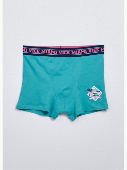 Boxer homme, Miami Vice - 2 Flics à Miami - AFIBEL - Kiabi