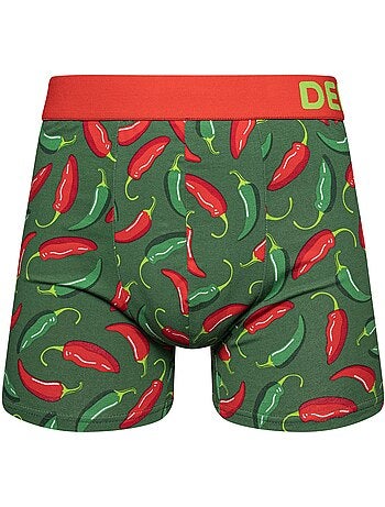 Boxer Homme Dedoles Piments Rouges et Verts