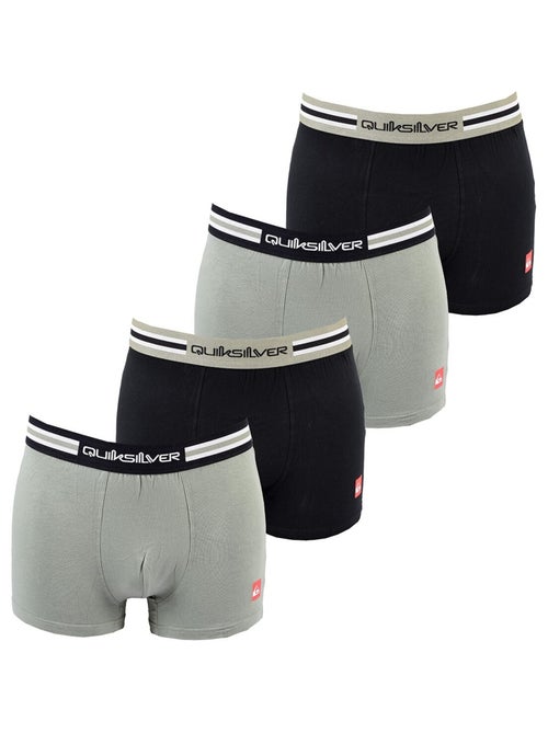 Boxer Homme QUIKSILVER - Pack de 4 - Kiabi