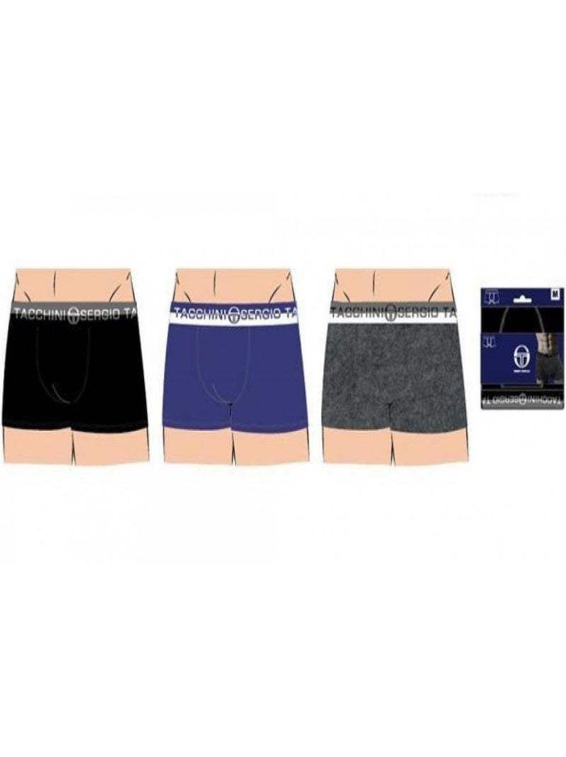 Boxer Homme SERGIO TACCHINI Lot de 6 - Pack de 6 Multicolore - Kiabi