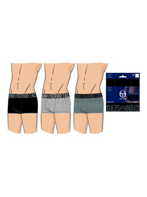 Boxer Homme SERGIO TACCHINI Lot de 6 - Pack de 6 - Kiabi
